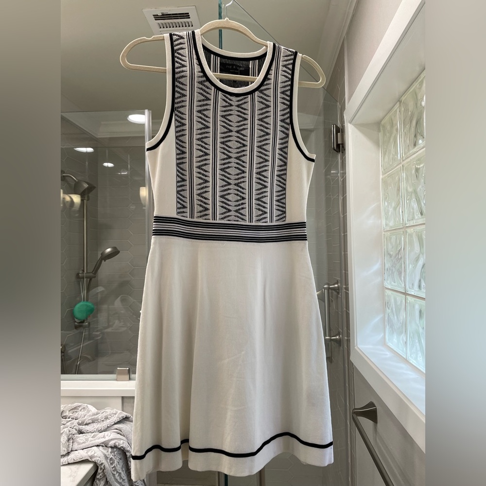 Adorable Rag & Bone black & white dress